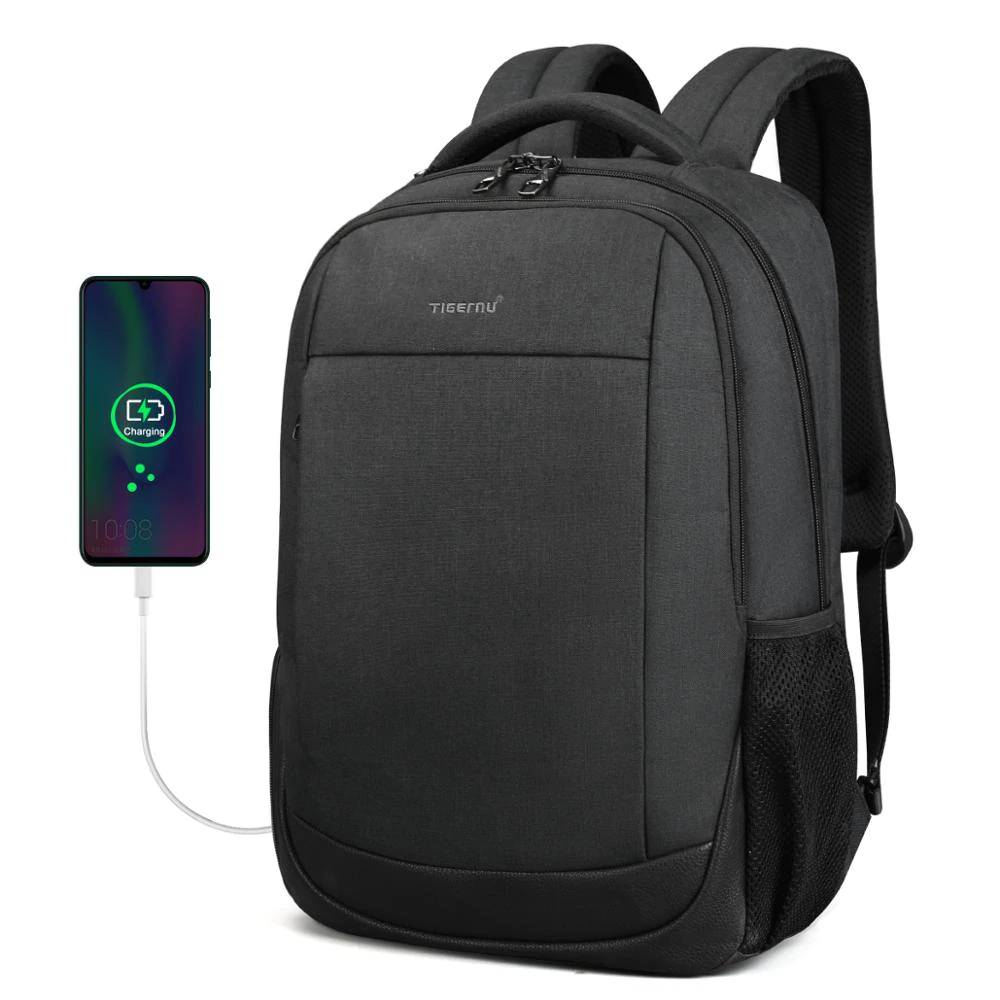 USB Charging Backpack Anti theft for 15.6