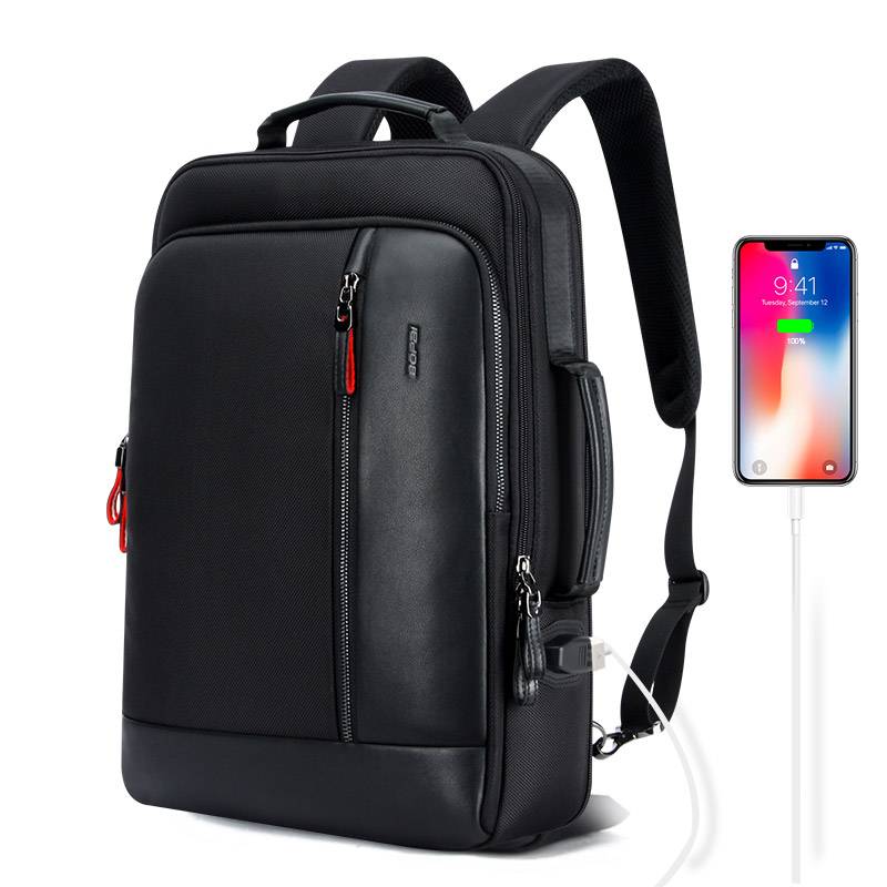 Anti theft Enlarge Backpack USB Charge for 15.6 Inch Laptop Laptop Backpacks