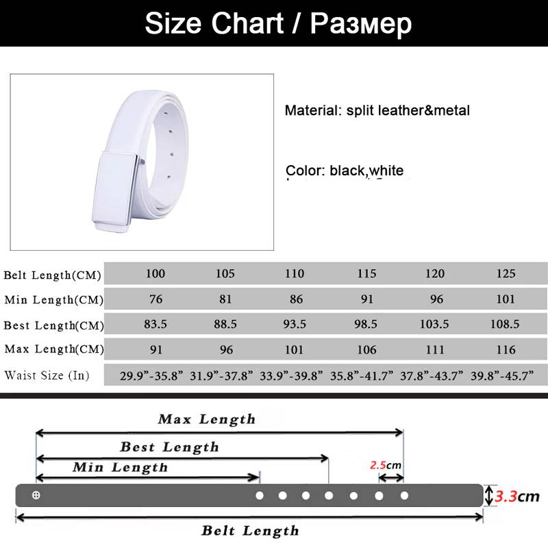 Designer Belts for Men Women Faux Leather Mens Belts