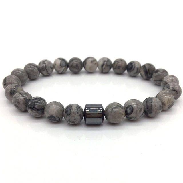 Hematite Stone Beads Bracelets for Men | Jewelry Addicts