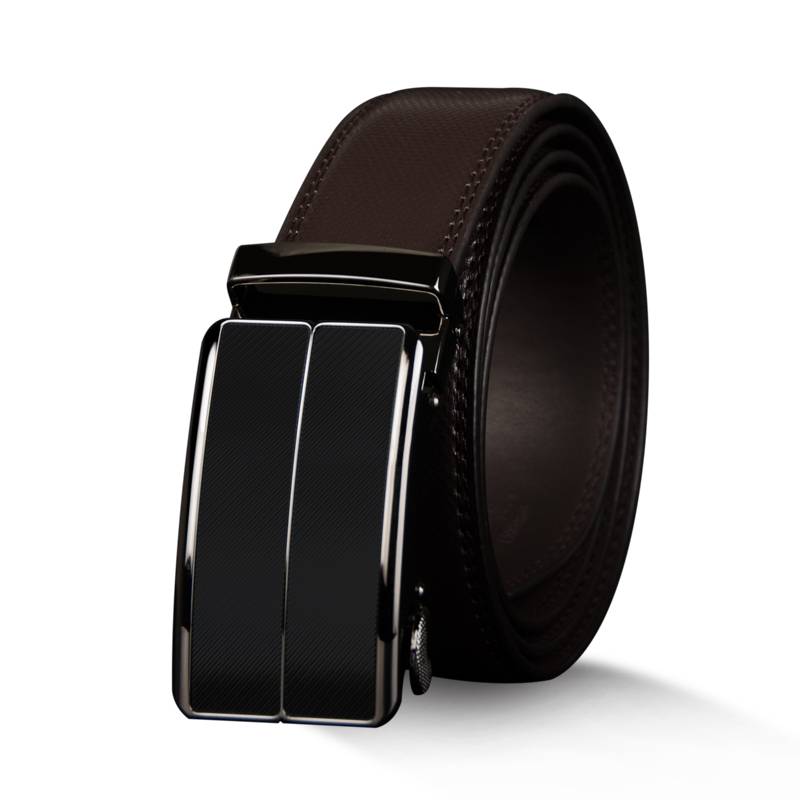 Genuine Leather Automatic Alloy Buckle Belt Mens Belts