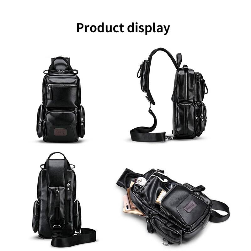 Sling Shoulder Crossbody Chest Backpack Chest Waist Bags