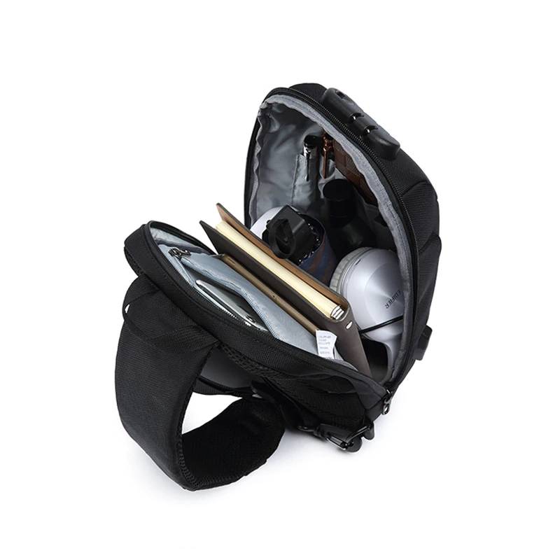 Anti Theft Sling Bag Shoulder Chest Crossbody Backpack Chest Waist Bags