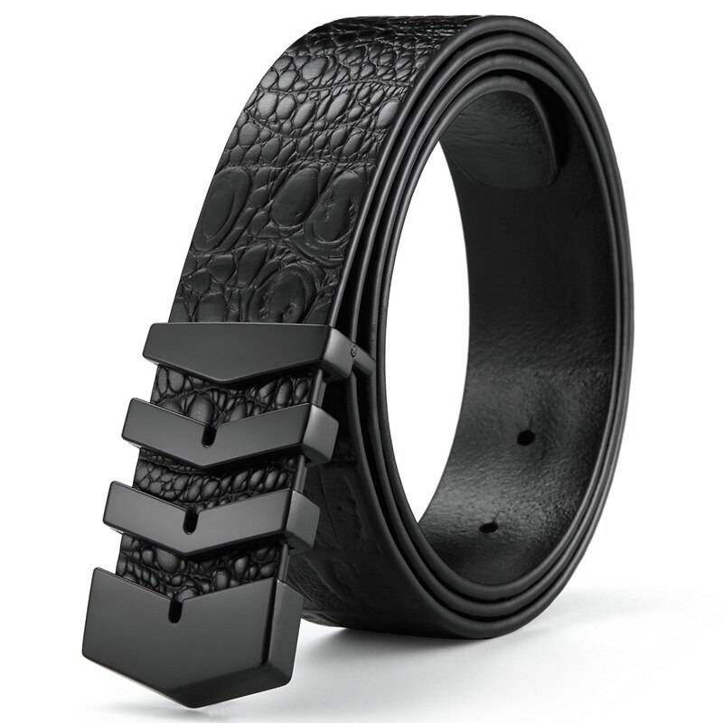 Vintage Genuine Cowhide Leather Belt Mens Belts