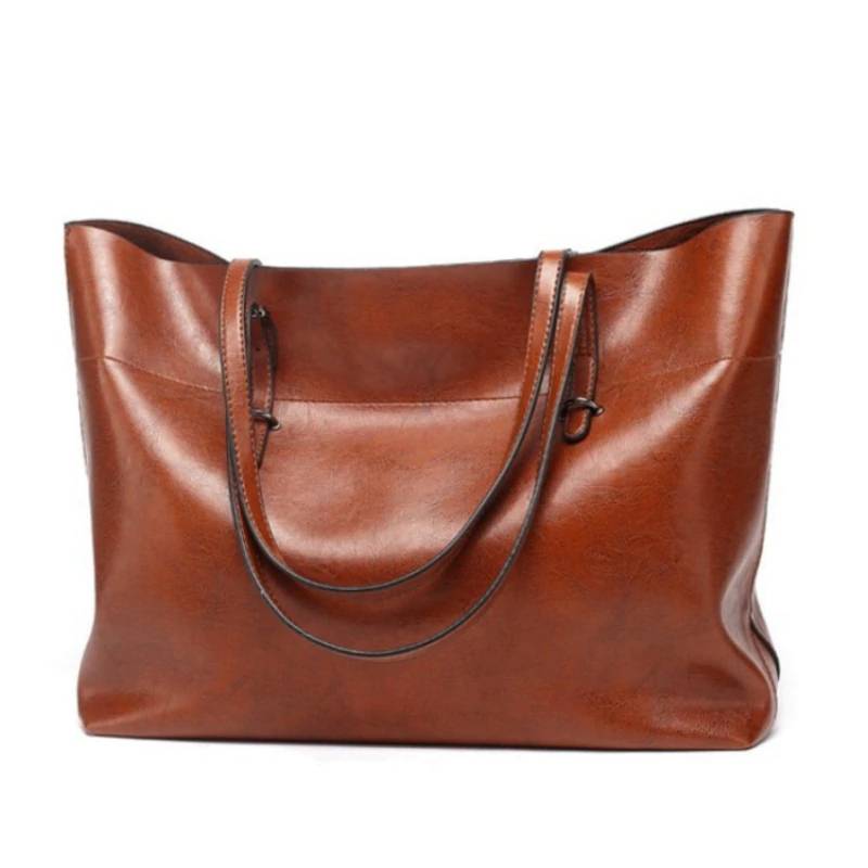 Women's Casual Tote Leather Handbag Womens Bags