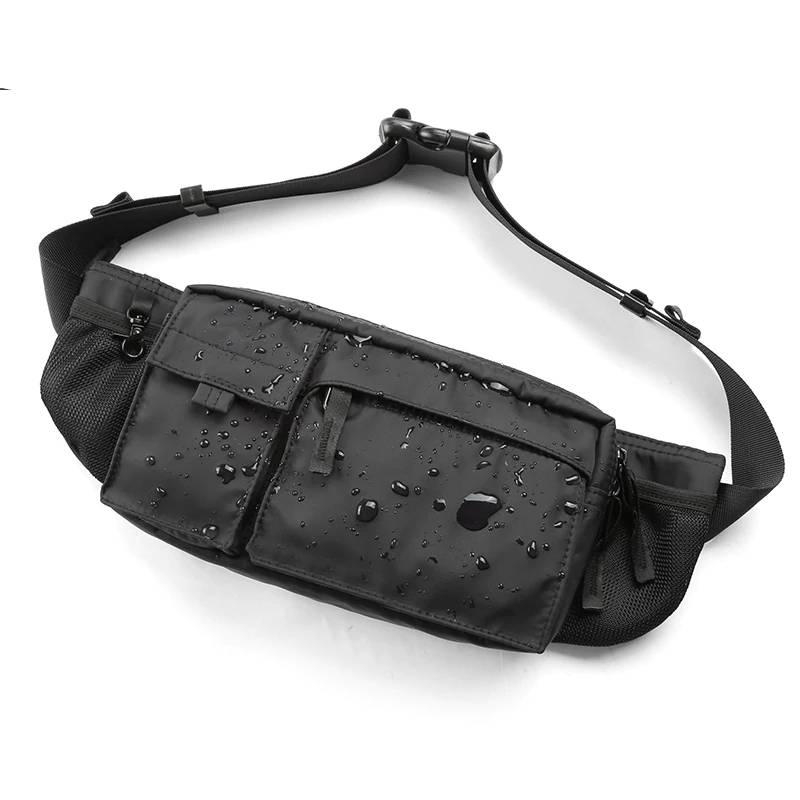 Waterproof Crossbody Bag Waist Packs Male Chest Waist Bags
