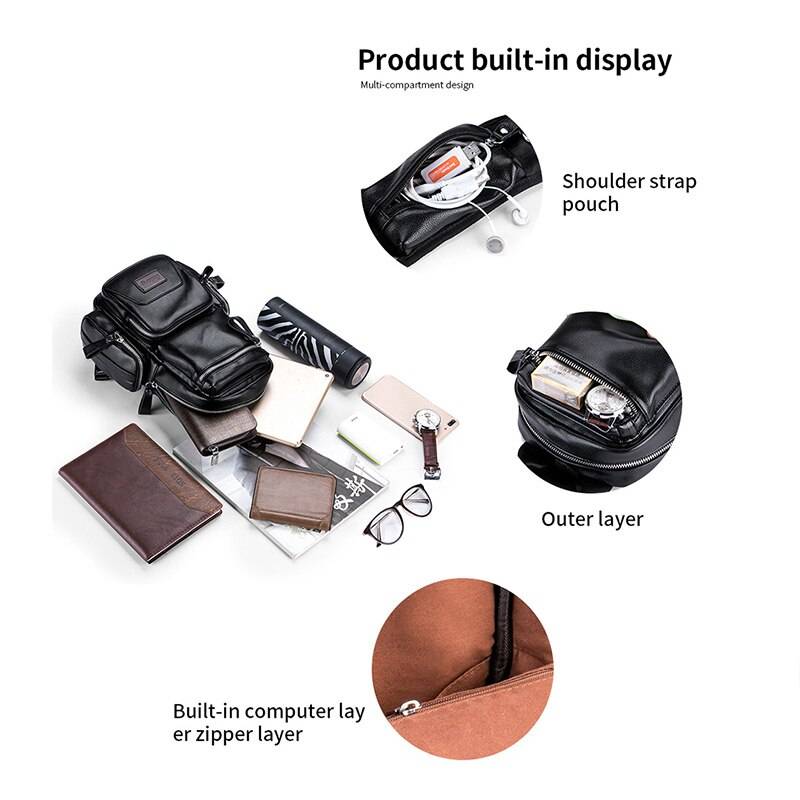 Sling Shoulder Crossbody Chest Backpack Chest Waist Bags