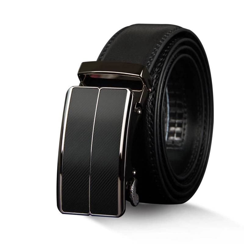 Genuine Leather Automatic Alloy Buckle Belt Mens Belts