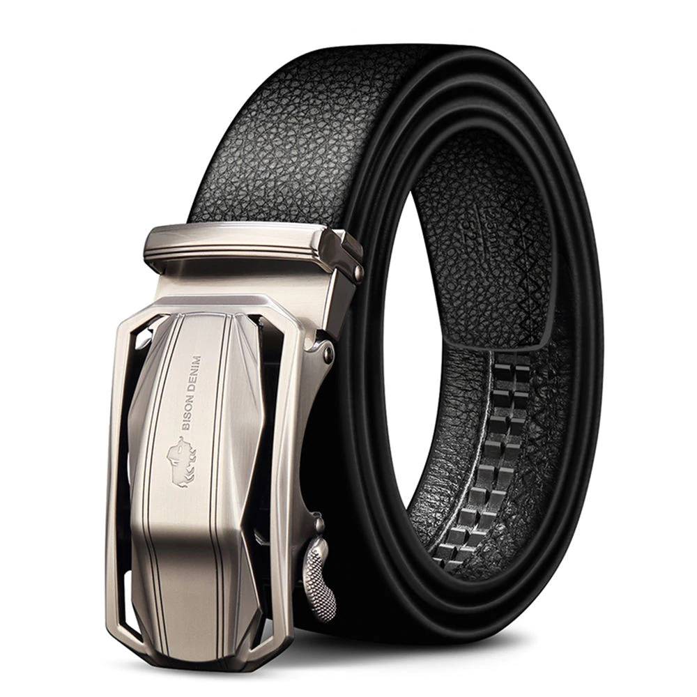 Casual Leather Ratchet Belt For Men Mens Belts