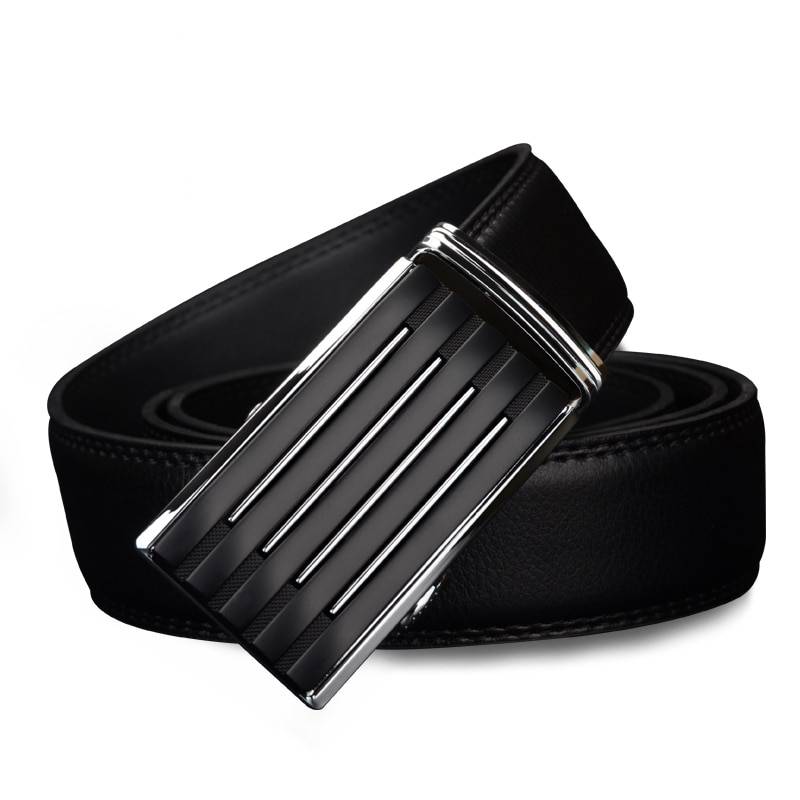 Men's Casual Automatic Leather Belt for Men Mens Belts