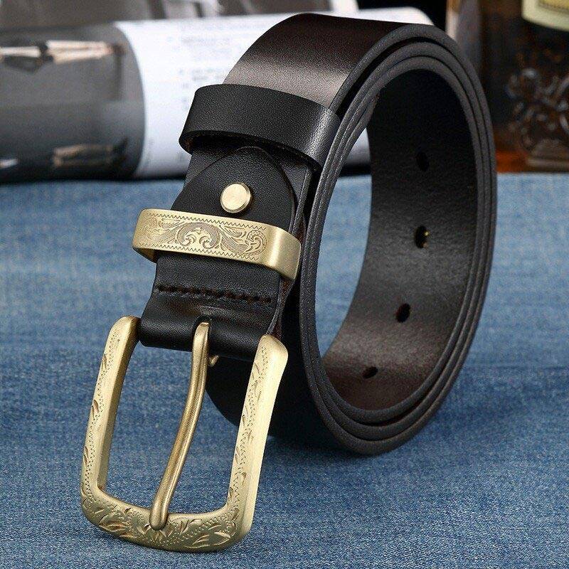 Classic Men's Vintage Pin Buckle Belt Mens Belts