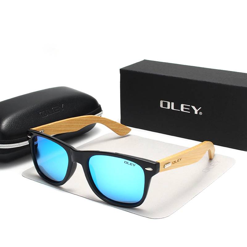 Bamboo Wood Polarized Sunglasses Men's Sunglasses