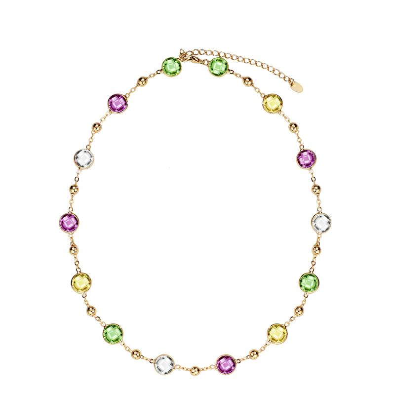 Choker and Necklace With Swarovski Crystals Necklaces & Pendants