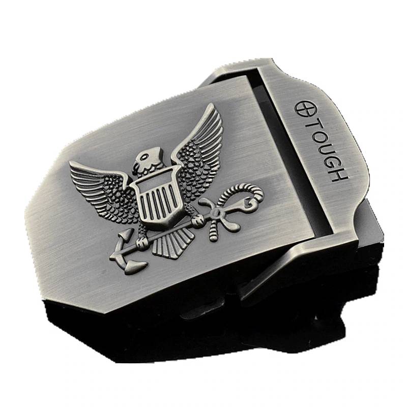 Tactical Durable Adjustable Belt Buckles Mens Belts