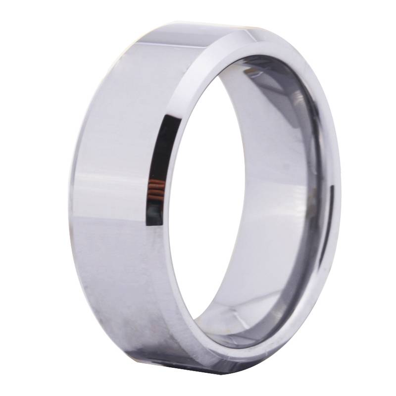 Custom Unisex Tungsten Wedding Bands Mens Rings