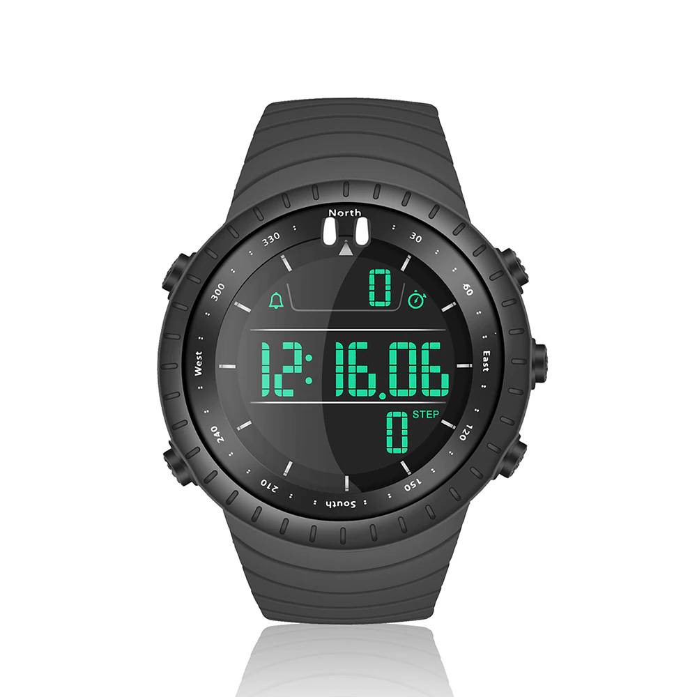 Mens Digital Sports Watch LED Screen Men's Wrist Watches