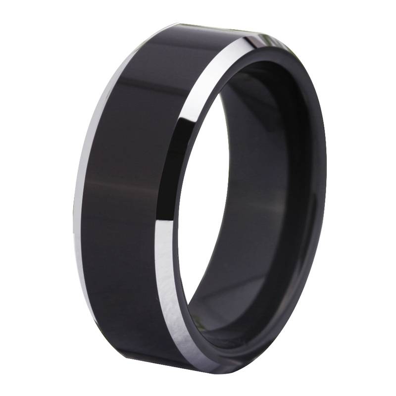 Custom Unisex Tungsten Wedding Bands Mens Rings
