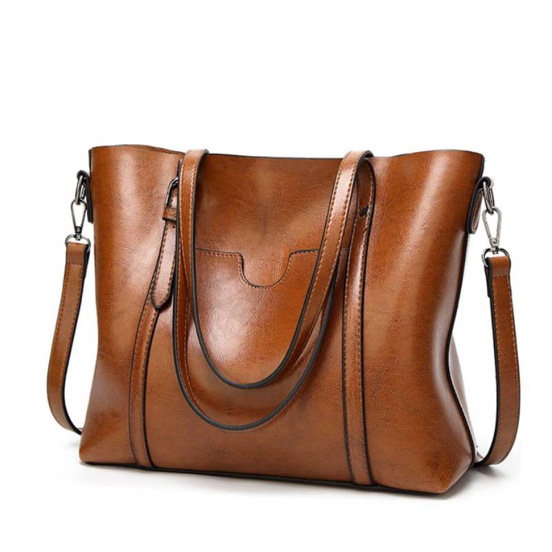 Women's Classic Leather Tote Bag Womens Bags