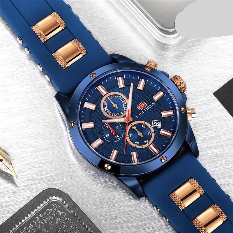 MINI FOCUS Mens Military Sport Watches Mini Focus