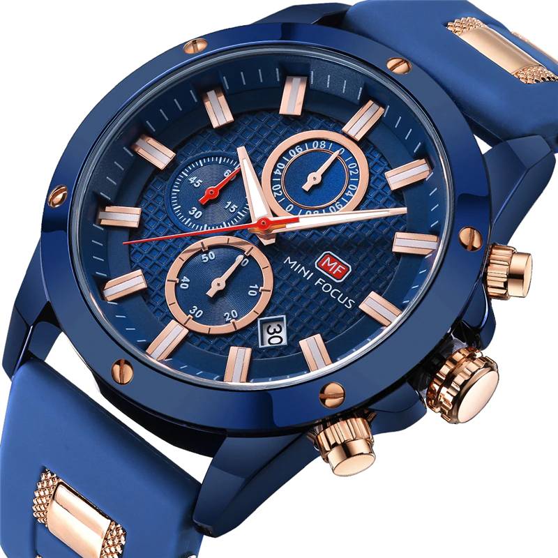 MINI FOCUS Mens Military Sport Watches Mini Focus
