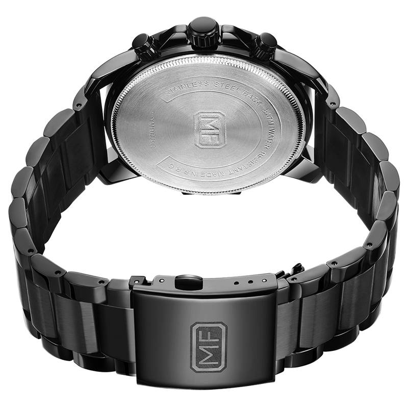 Men's Quartz Sport Sub-Dial Calendar Watch Men's Wrist Watches Mini Focus