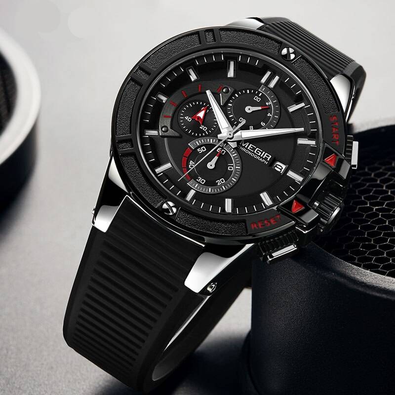 Men's Military Sports Watches Megir Men's Wrist Watches