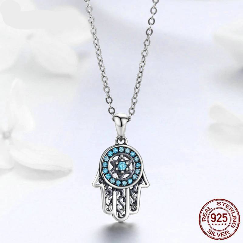 Hamsa Hand Necklace Necklaces & Pendants