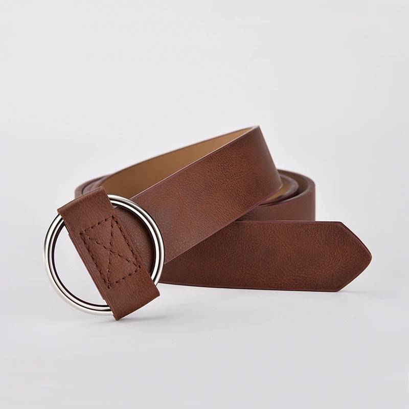 Belts For Women Fashion Round Buckle Belt Belts For Women