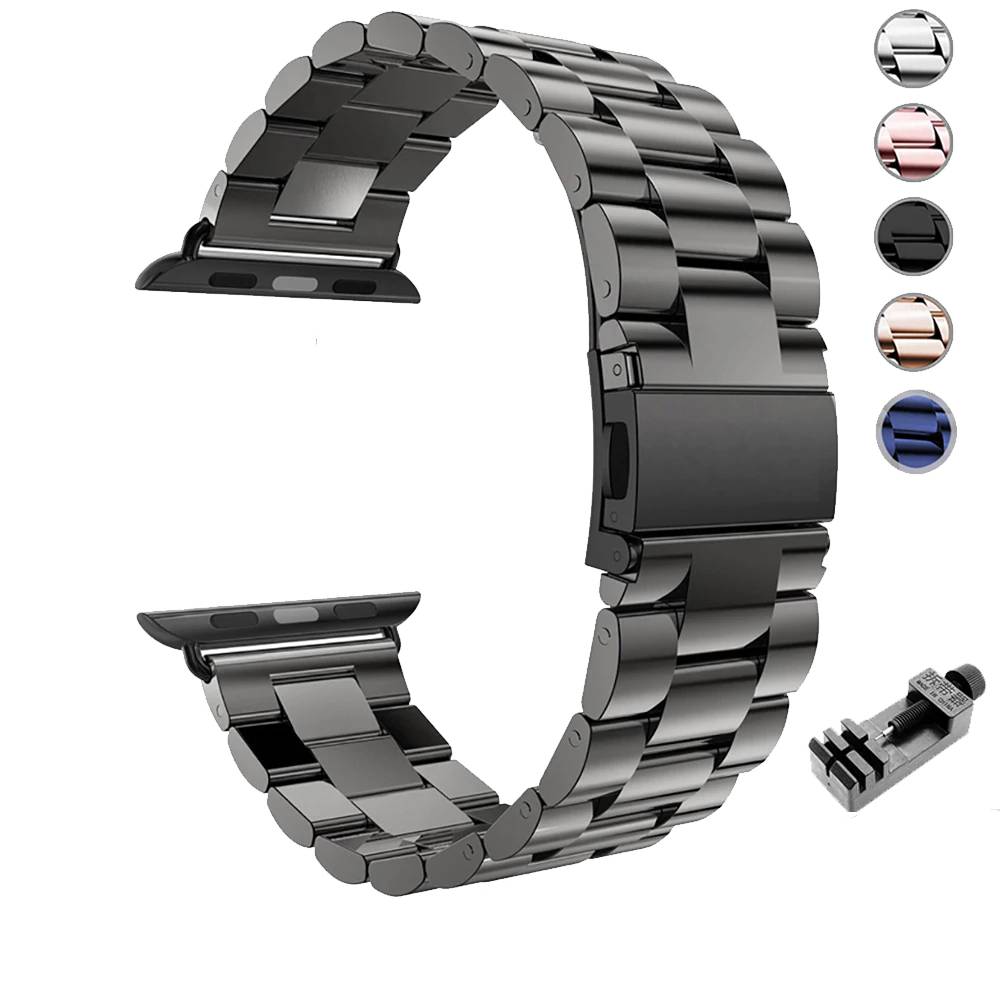 stainless steel apple watch band 5 4 3 2 1 Watch Straps and Bands