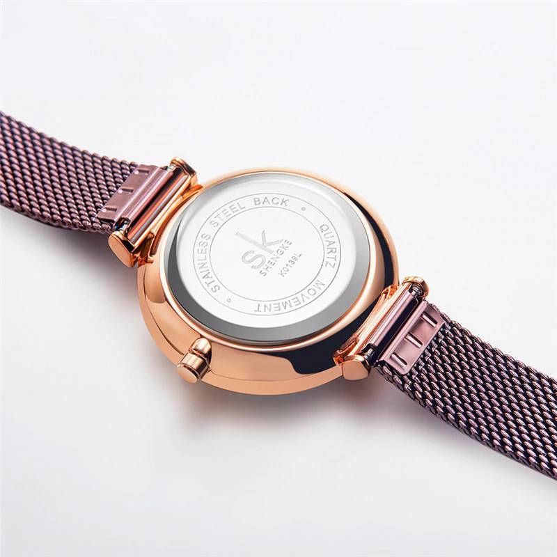 Shengke Watch Geneva Quartz Watch Japan Movt Women's Watches