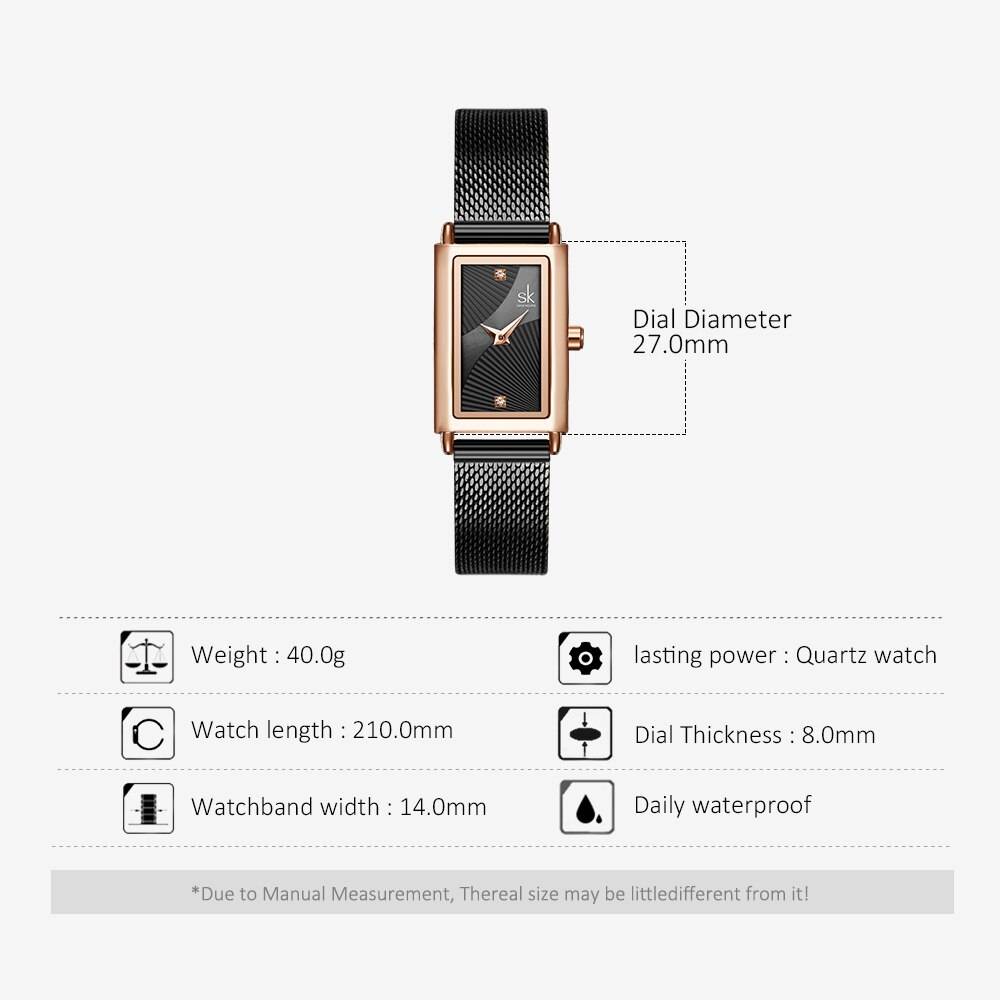 Shengke Watch Ladies Designer Watches Luxury Brand Women's Watches