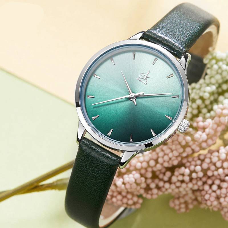 Multicolor Watch Shengke Quartz Ladies Watch Shengke Watch Women's Watches