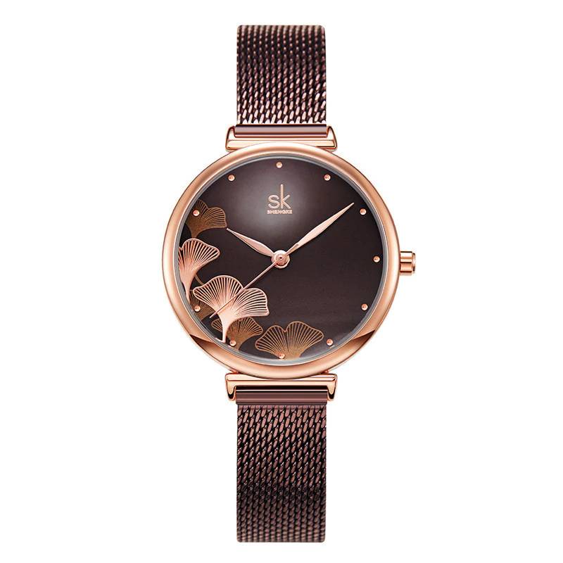 Shengke Watch Geneva Quartz Watch Japan Movt Women's Watches
