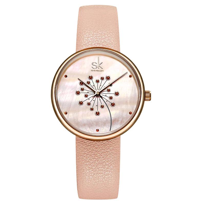 Elegant Women's Watches Dandelion Inspired Shengke Watch Shengke Watch