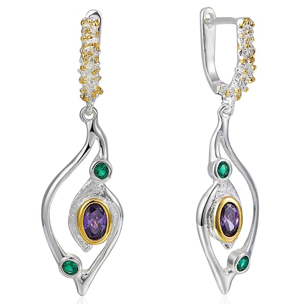 Cubic Zirconia Geometric Earrings For Women Women's Earrings