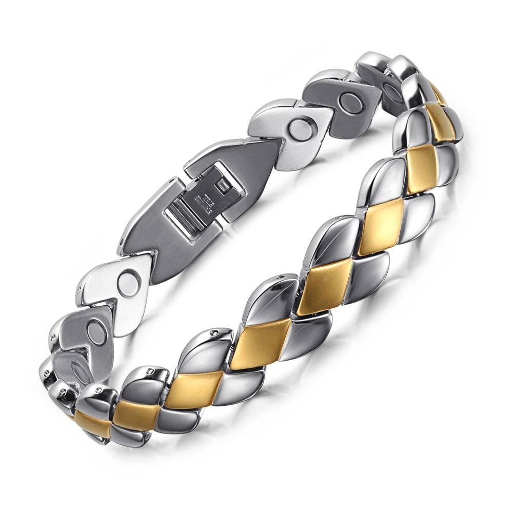 Stainless Steel Magnetic Therapy Bracelet Magnetic Therapeutic Bracelets