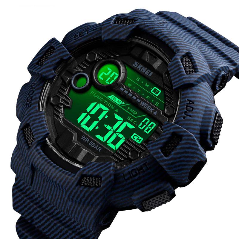 Mens Sport Multifunction Digital LED Wrist Watch SKMEI