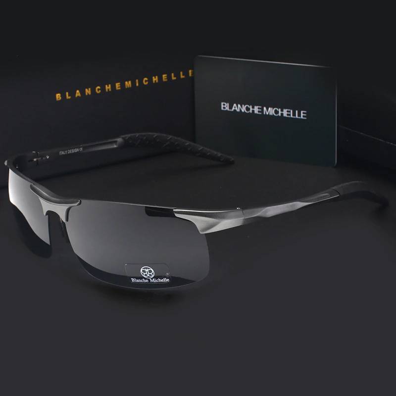 Polarized UV400 Sunglasses Night Vision Driving Men's Sunglasses