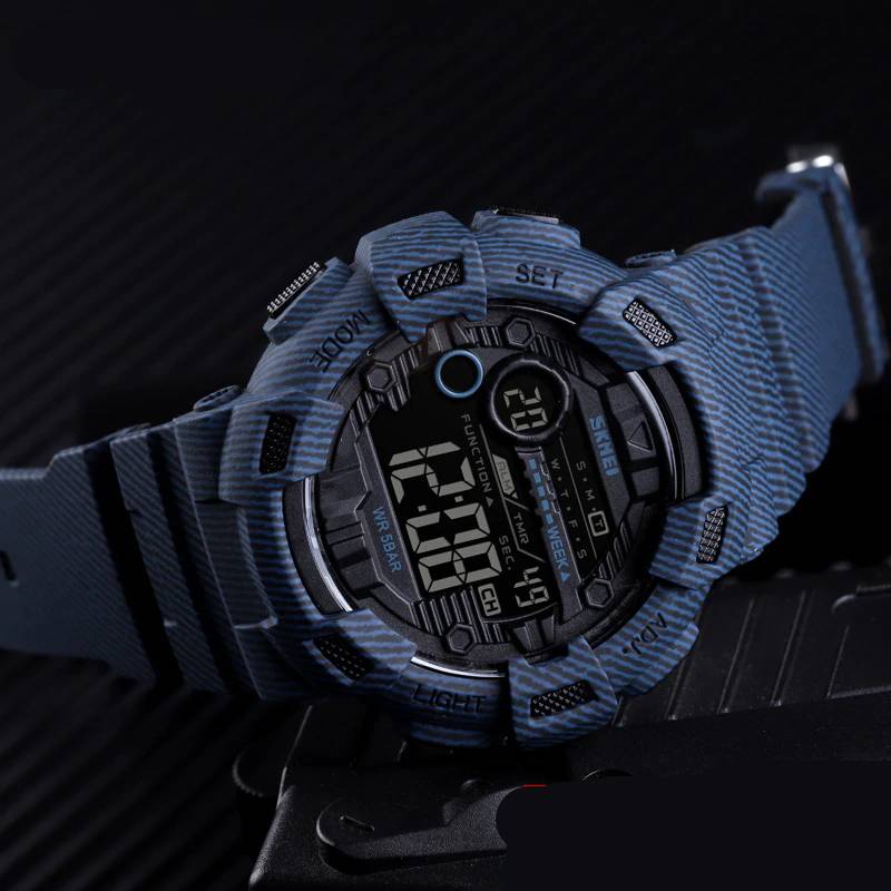 Mens Sport Multifunction Digital LED Wrist Watch SKMEI