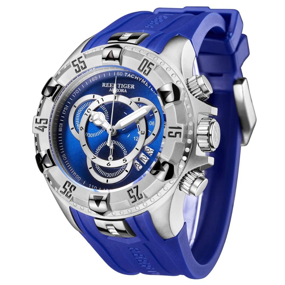 2020 New Sport Chronograph Reef Tiger Watch Reef Tiger Watches For Men
