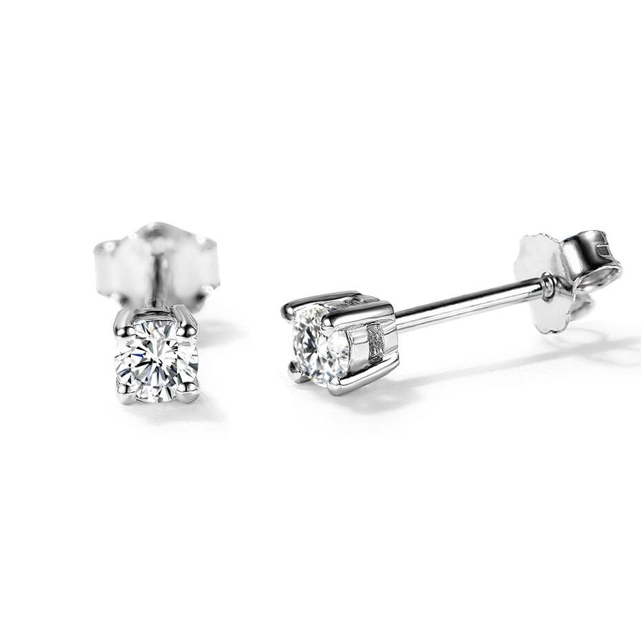 Sterling Silver Gemstone Stud Earrings for Women Women's Earrings