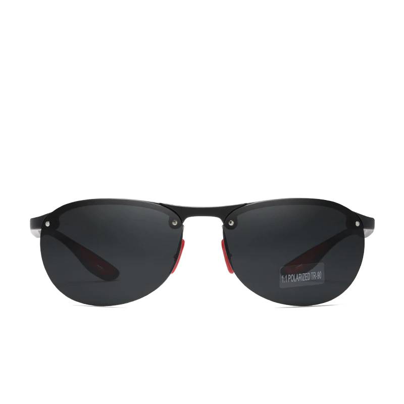 Rimless Oval Men's Polarized UV400 Sunglasses Men's Sunglasses
