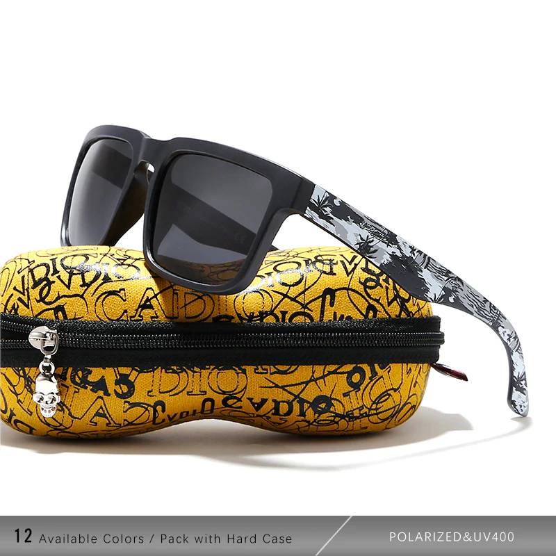 Classic Polarized Sunglasses for Men with Cool Templates Men's Sunglasses