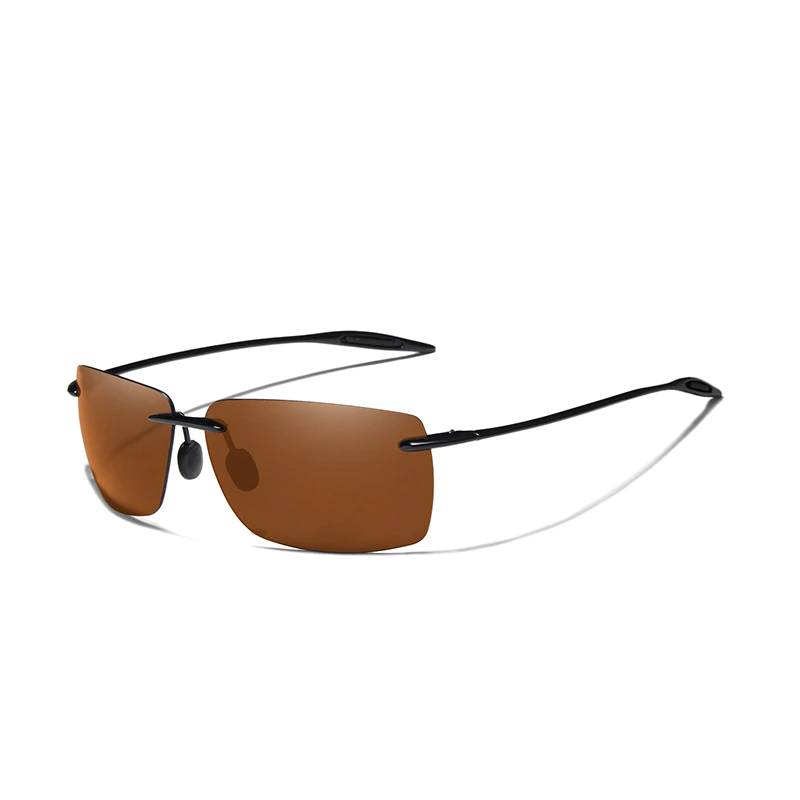 Rimless Sunglasses Men Ultralight Square Frameless Jewelry Addicts