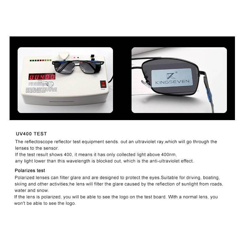 2021 Classic Square Polarized UV Blocking Sunglasses Men's Sunglasses