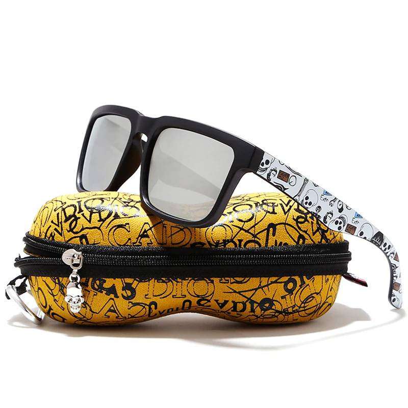 Classic Polarized Sunglasses for Men with Cool Templates Men's Sunglasses