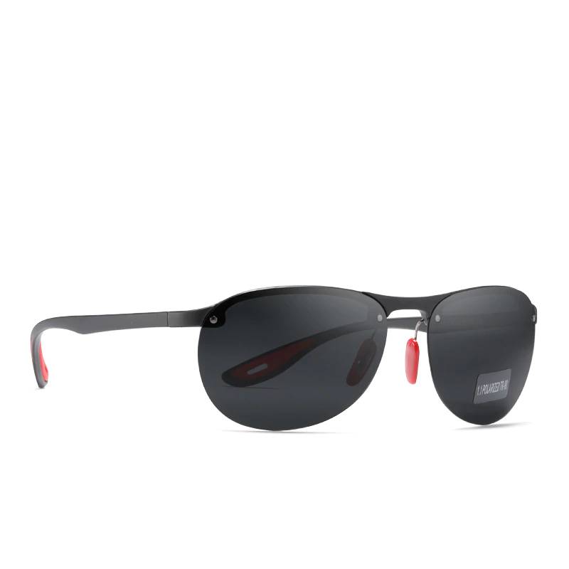 Rimless Oval Men's Polarized UV400 Sunglasses Men's Sunglasses