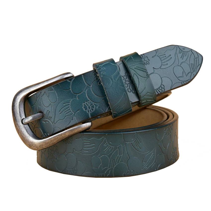 Leather Pin Buckle Vintage Belts for Woman Belts For Women