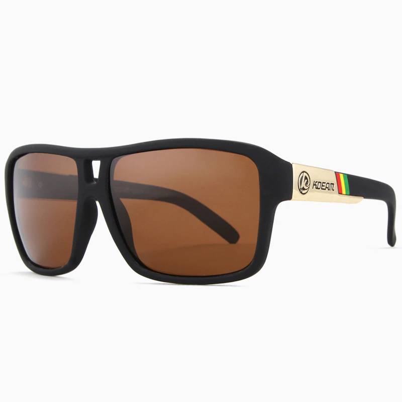 UV Blocking Polarized Square Beach Sunglasses Men's Sunglasses