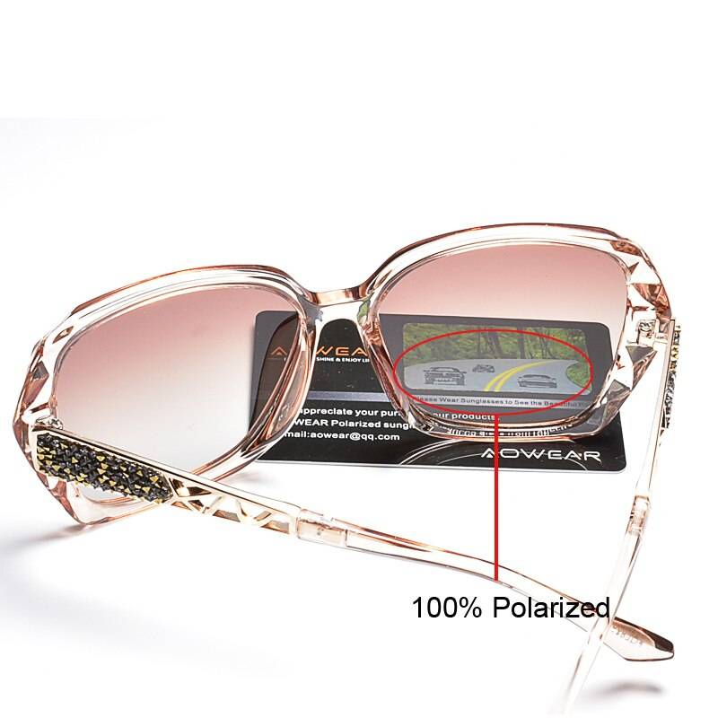 Oversized Women's Polarized Square Sunglasses Men's Sunglasses